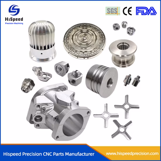 CNC Lathe Processing Custom Five Axis Stainless Steel Aluminum Parts