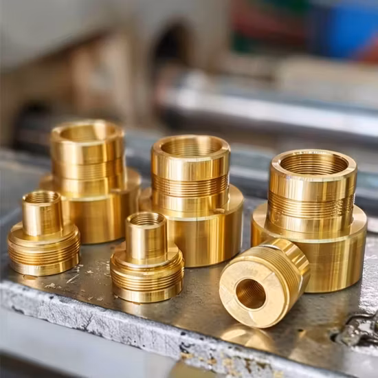 Customized CNC Turning Machining Nut Fitting Part